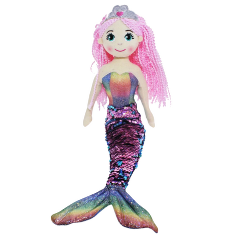 Rainbow Princess Mermaid Doll
