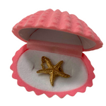 Pink Standing Shell Jewellery Box