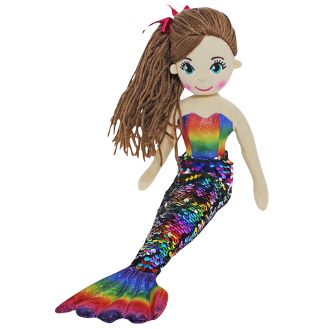 All Rainbow Mermaid Doll