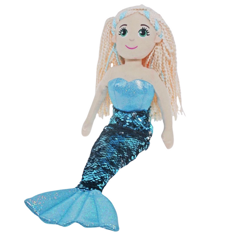 All Blue Mermaid Doll