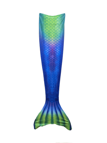 Size 12  Blue-Green Mermaid Tail